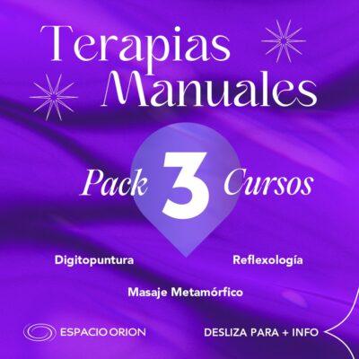 Pack 3 cursos Terapias Manuales