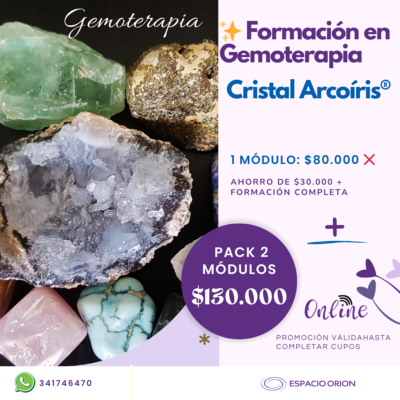 Promo Gemoterapia Cristal Arcoíris®